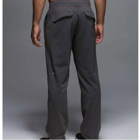 Lululemon Kung Fu Relaxed Fit Straight Pants Grey Mens M